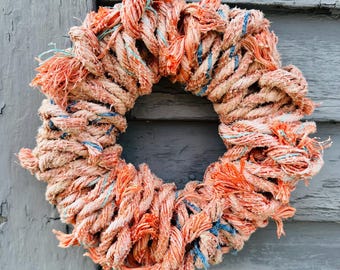 Lobsterman’s Wife Rope Wreath