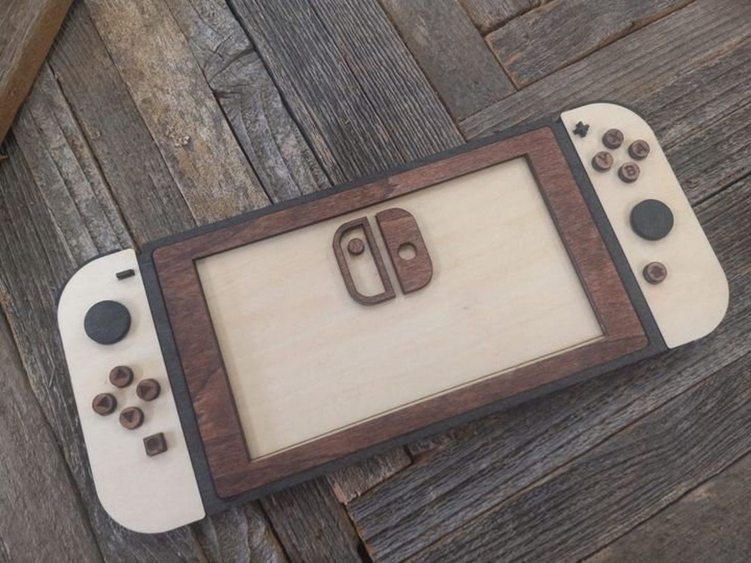 Game Console, Game Controller Laser Cut DXF XCS Files Wall Sticker