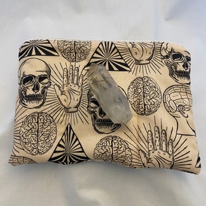 Padded zipper pouch / crystal koozie