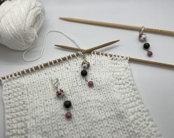 Stitch Markers - Knitting or Crocheting - Floral
