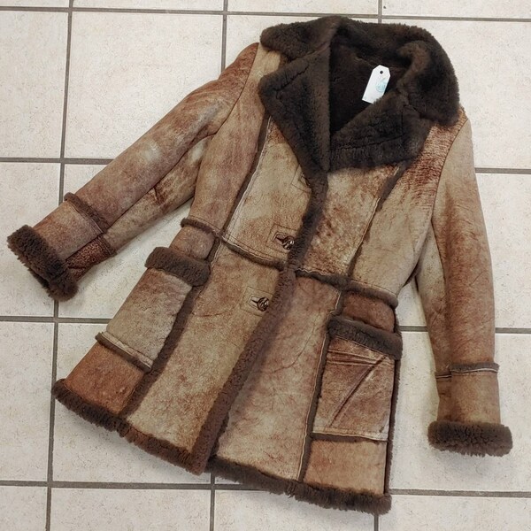 Sheepskin Coat Etsy Canada