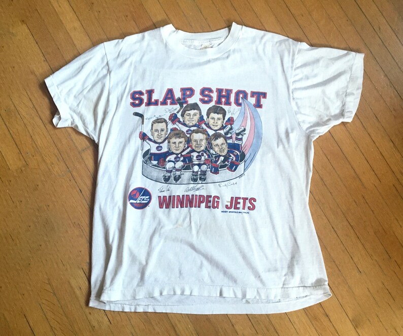 vintage winnipeg jets shirt