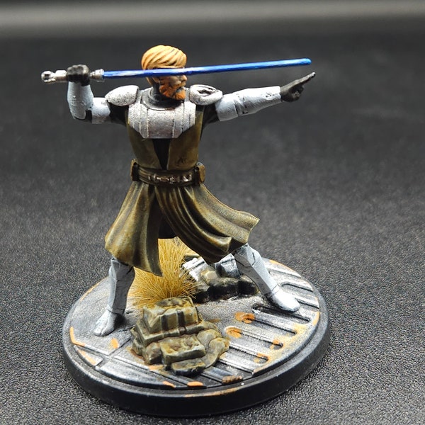 Professionally Painted Shatterpoint Hello There: General Obi-Wan Kenobi Squad Pack