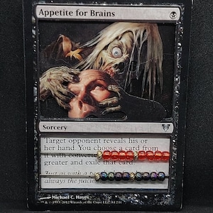 MTG 3d Alter / Life Counter Appetite for Brains