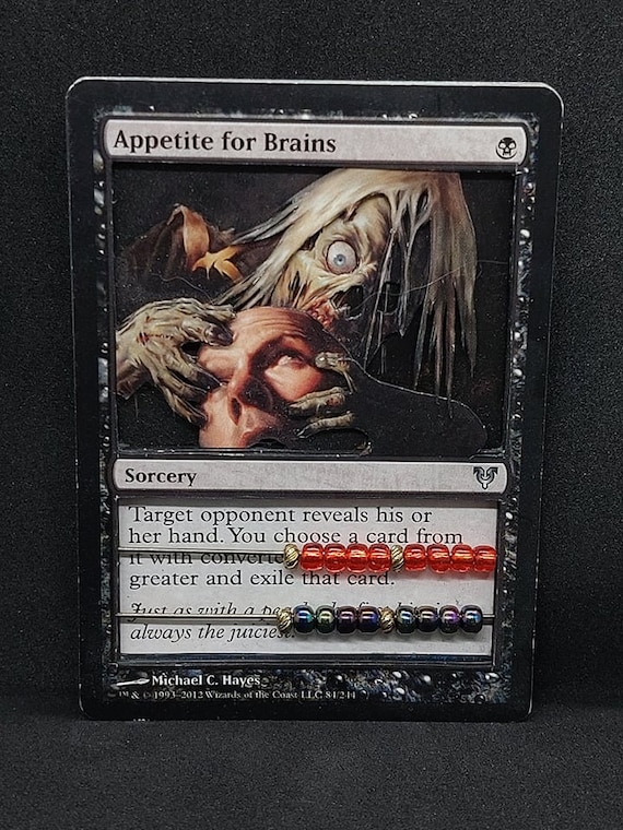 MTG 3d Alter / Life Counter Appetite for Brains - Etsy Canada MTG 3d Alter / Life Counter Appetite for Brains - Etsy Canada