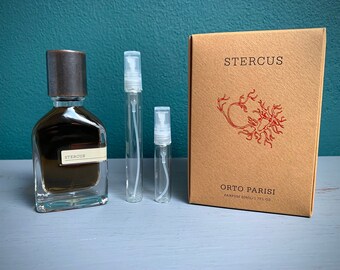 Decant Stercus Orto Parisi 3 ml, 5 ml o 10 ml extrait de parfum, profumo, profumi di nicchia, unisex, animalico, Alessandro Gualtieri