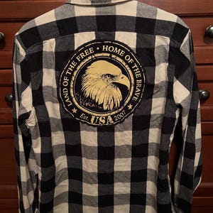 Upcycled Flannel Shirt