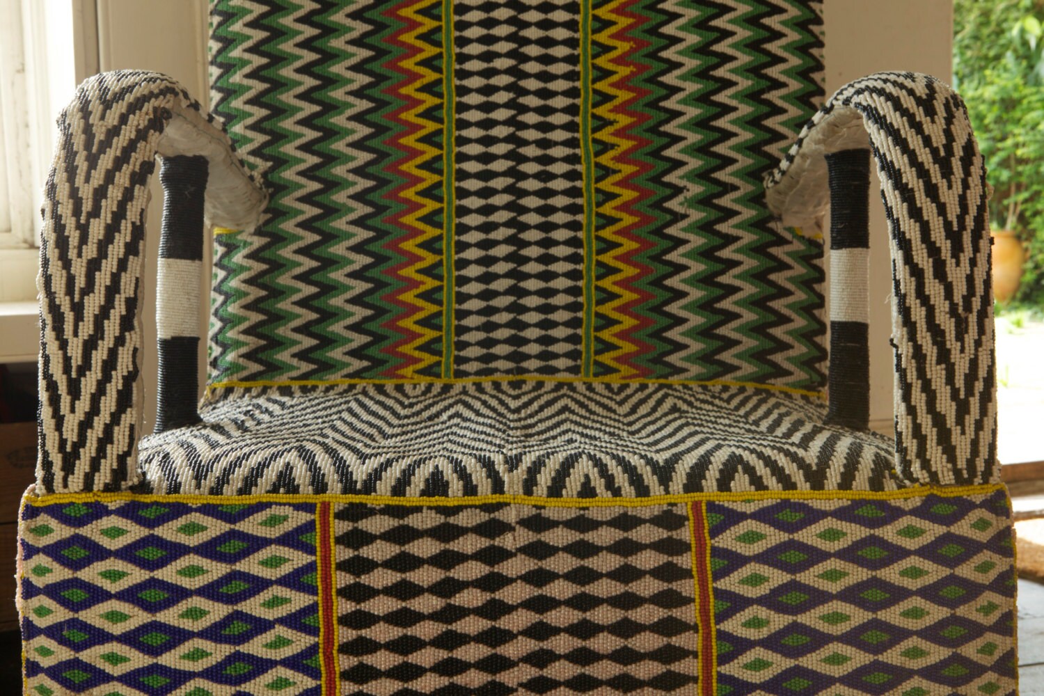 Yoruba Beaded Chairs Etsy