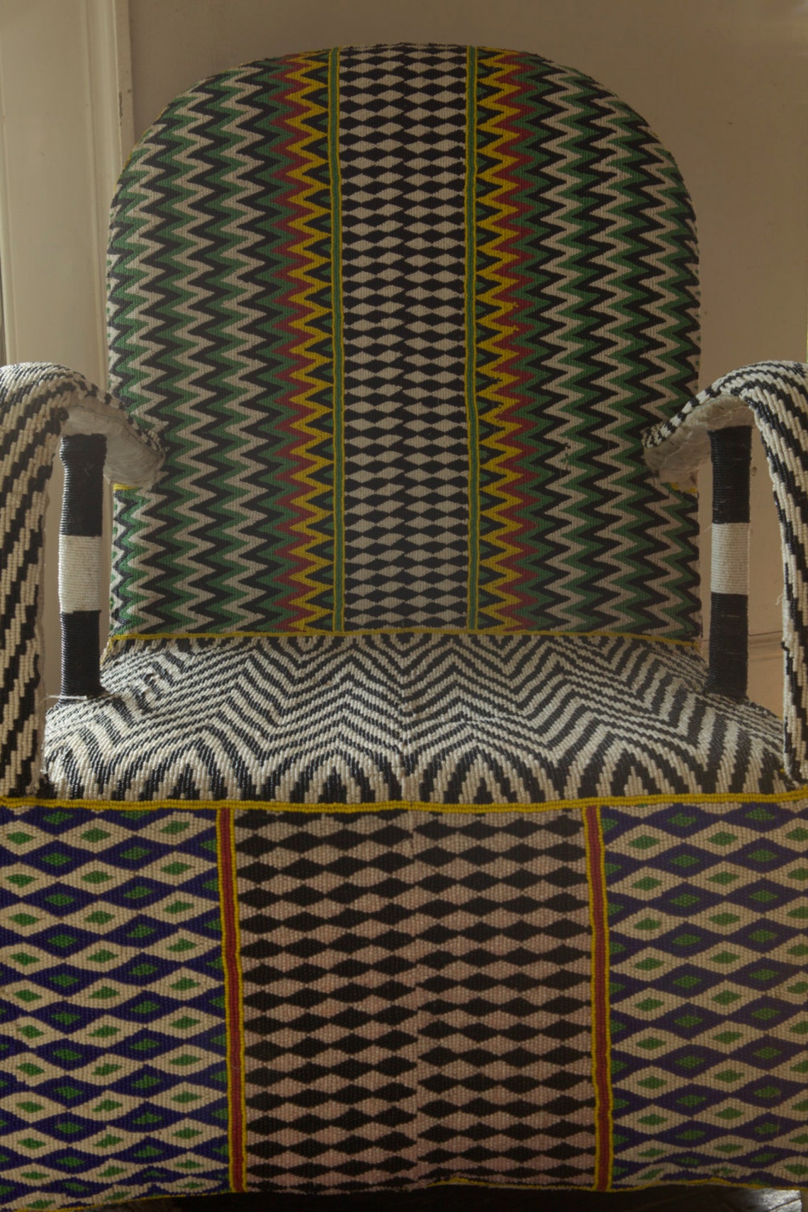 Yoruba Beaded Chairs Etsy