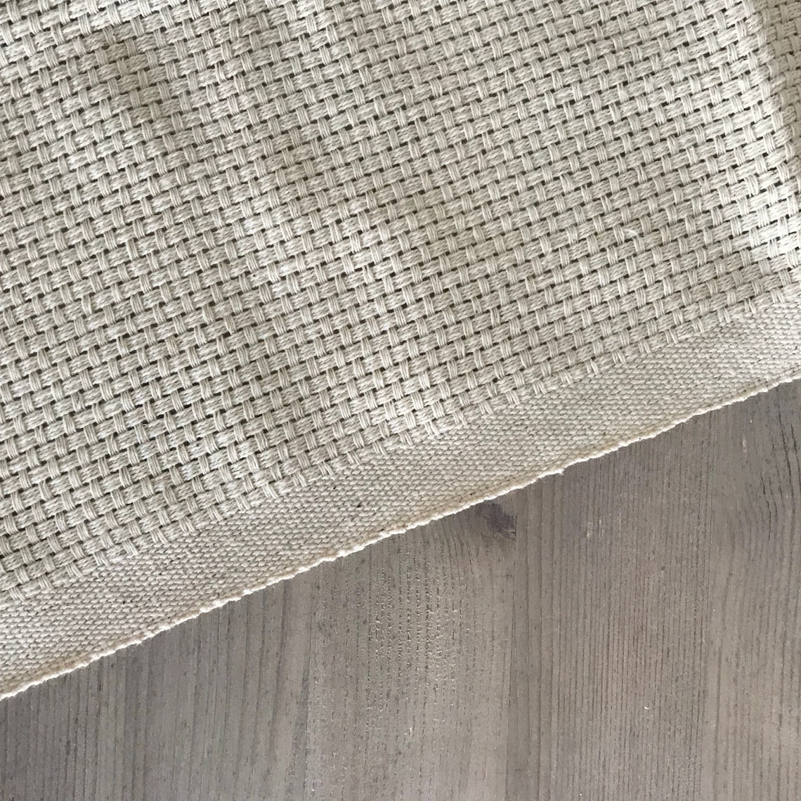 MONKS CLOTH FABRIC Soft Aida 7 Count Monks Cloth Fabric for Etsy