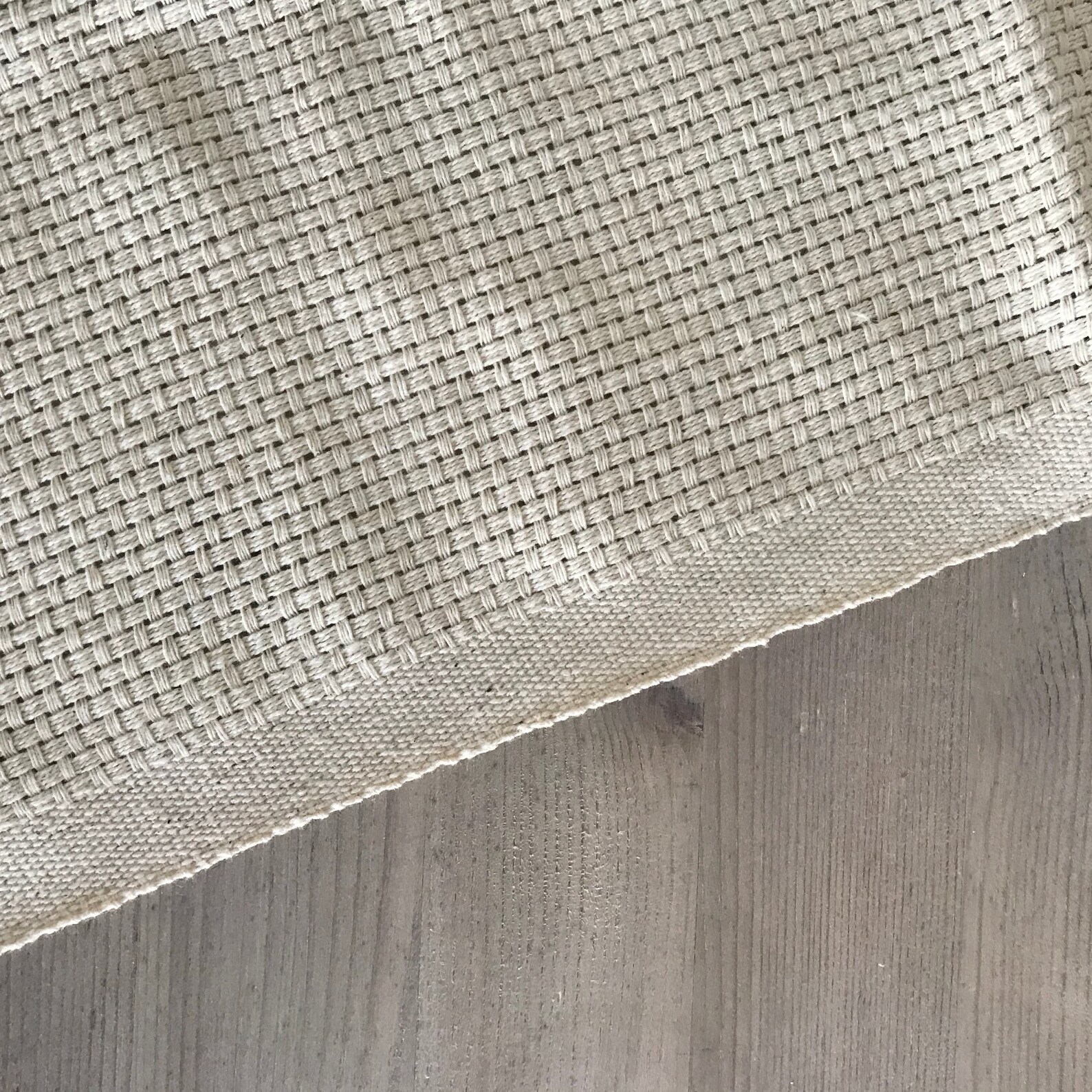 MONKS CLOTH FABRIC Soft Aida 7 Count Monks Cloth Fabric for Etsy