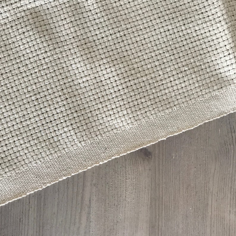 MONKS CLOTH FABRIC Soft Aida 7 Count Monks Cloth Fabric for Etsy