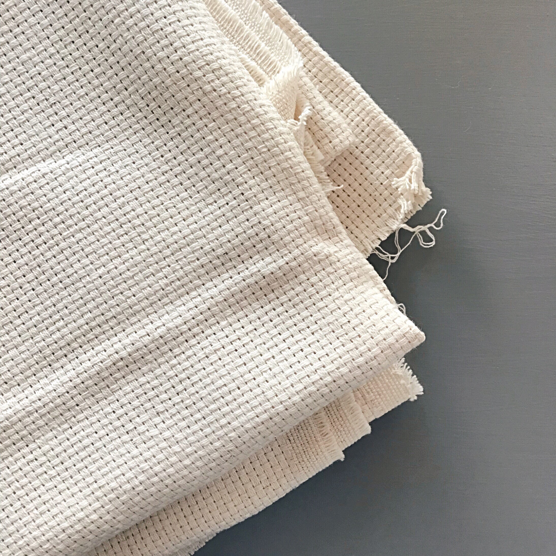 MONKS CLOTH FABRIC Soft Aida 7 Count Monks Cloth Fabric for Etsy