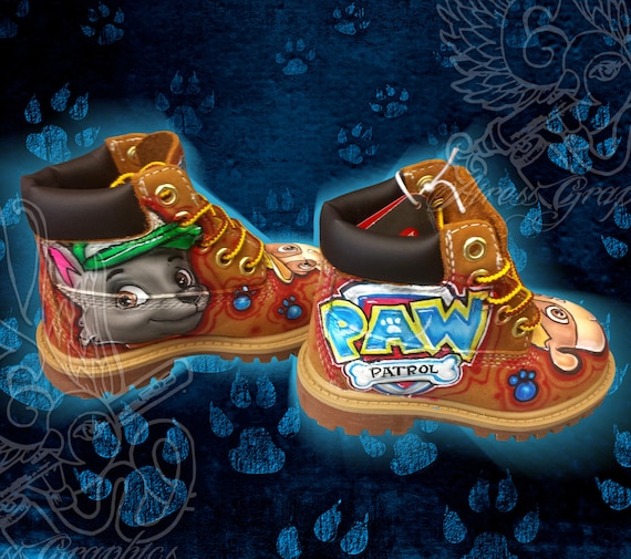 paw patrol timberland boots