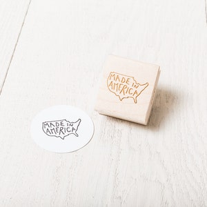 MADE IN AMERICA - Rubber Statement Stamp