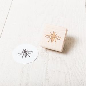 Honey Bee - Rubber Stamp