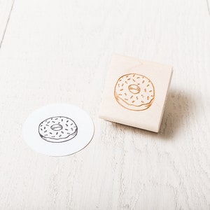 Donut - Rubber Stamp