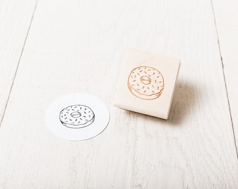 Donut - Rubber Stamp