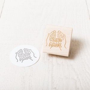 Hand Made - Rubber Stamp