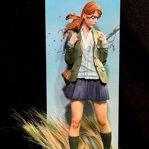 Wind Rises Collectible Hand Painted 3D Figure Resin Art Statue Model - FREE SHIPPING