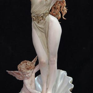 Aphrodite,  Collectible Professionally Hand Painted 3D Figure Resin Art Statue Model - FREE SHIPPING
