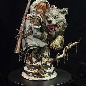 Northern Tale - Singer Collectible Hand Painted 3D Figure Resin Art Statue Model - FREE SHIPPING