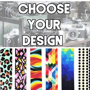 Camera Strap - Your Choice Camera Strap -  Comfortable-DSLR / SLR