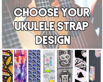 Correa para ukelele: su elección Correa para ukelele: correa para ukelele con botón cómodo y acolchado doble