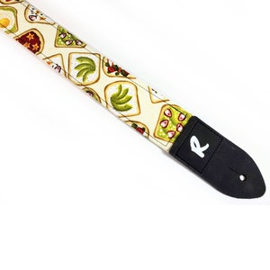 Avocado Toast Guitar Strap- Avocado Toast Guitar Strap - Food Guitar Strap - Double Padded- Comfortable-