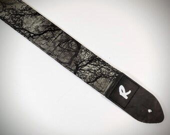 Skull Skeleton Guitar Strap Rock Metal Bass Acoustic Electric White New