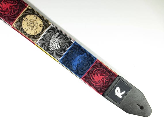 Game Of Thrones Guitar Strap Not A Licensed Item Etsy