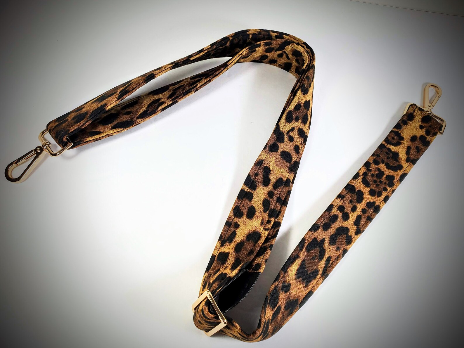 Leopard Guitar Strap Purse