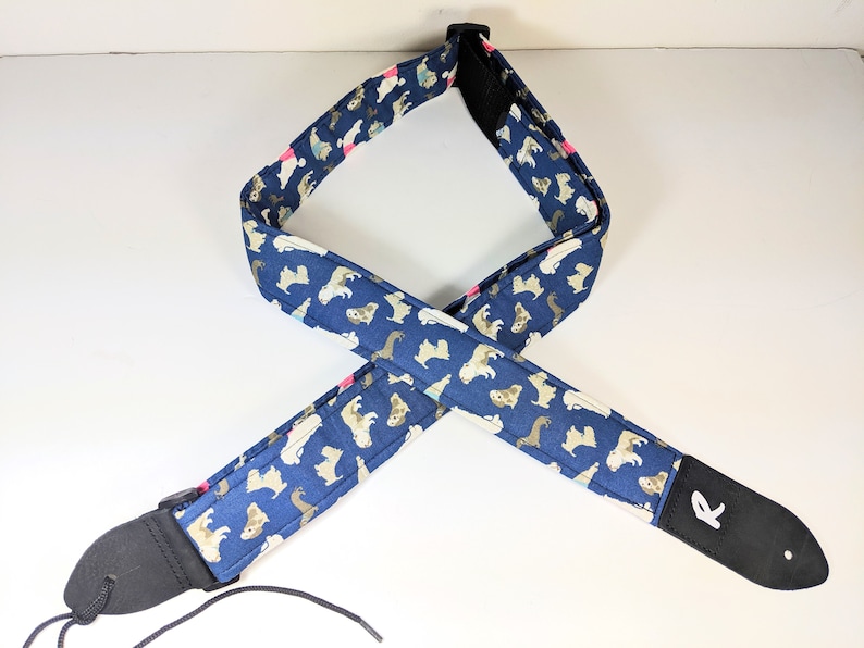 Dogs Guitar Strapcute Dogspuppy Dogs Cute Puppies Etsy