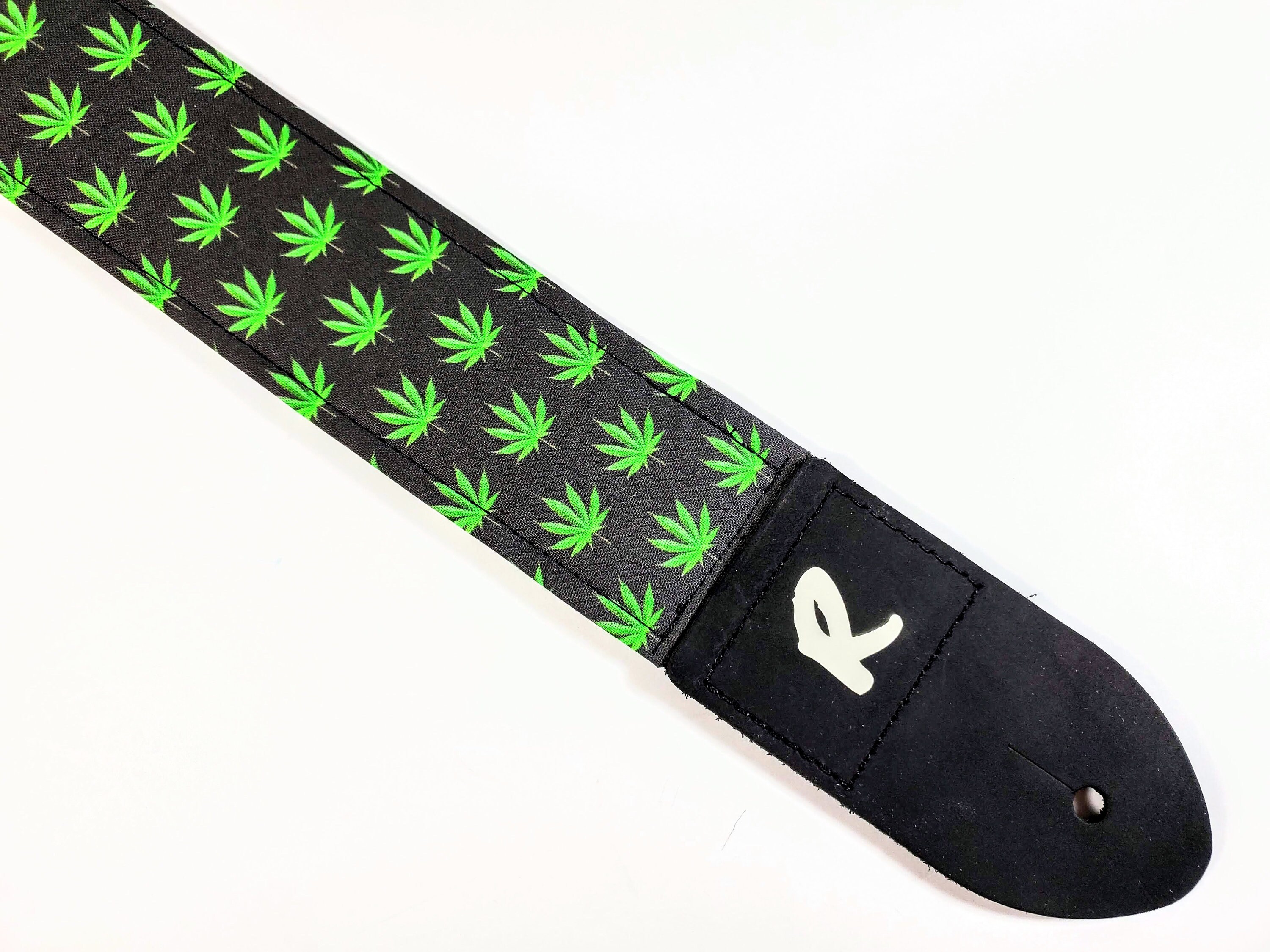 Weed guitar cheap strap