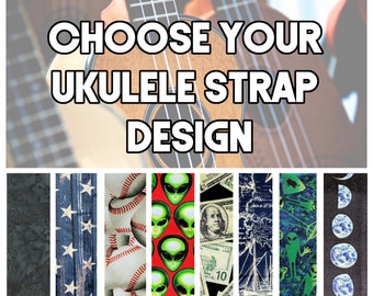 Ukulele Strap - Your Choice Ukulele Strap - Double Padded Comfortable Ukulele Strap-