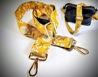 yellow bag strap