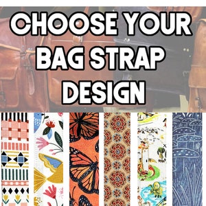Cross Body Wählen Sie Ihr Design Gitarrenstil Taschengurt - Benutzerdefinierte Hardwarefarbe - Einstellbar - Doppelt Gepolstert-Durable-