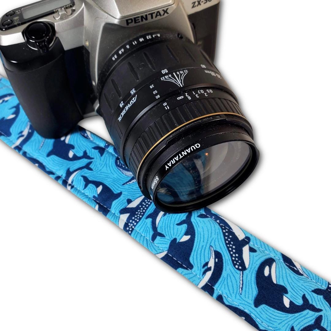 Whale Camera Strap - Narwal Killer Whale Dolphin Humpback Camera Strap ...