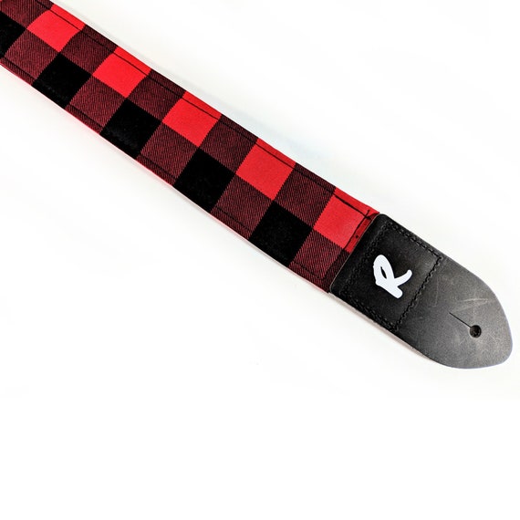 Guitar 2024 strap checkered