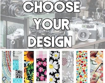 Floral Camera Strap - Your Choice Floral Camera Strap - Double Padded Comfortable-DSLR / SLR