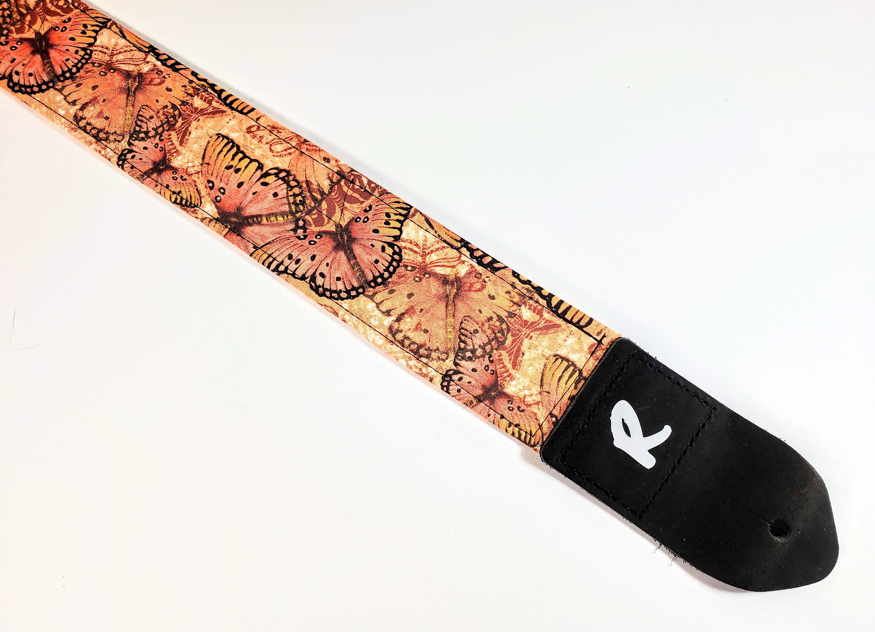 Monarch Butterfly Guitar Strap Butterfly Guitar Strap Double Etsy