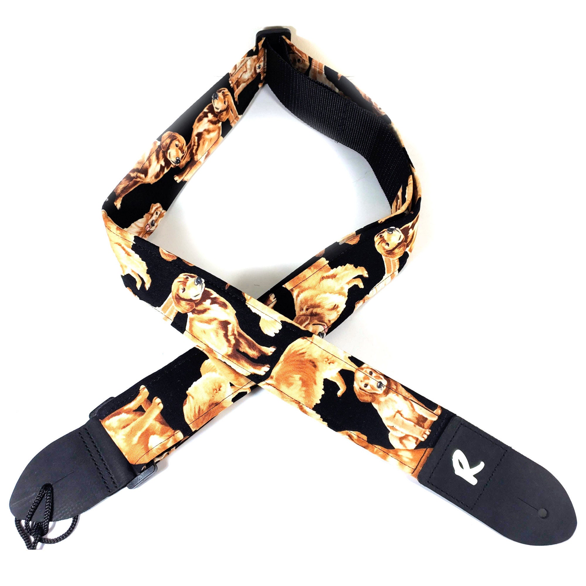 Golden Retriever Guitar Strap-cute Dogs-puppy Dogs Cute -  Hong Kong