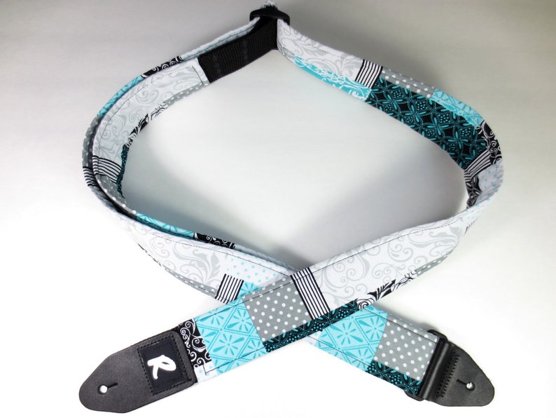 Cute Floral Patchwork Guitar Strap Women Girls Etsy