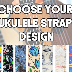 Ukulele Strap - Your Choice universal Strap - Double Padded Ukulele Strap
