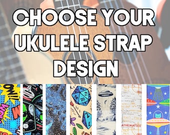 Ukulele Strap - Your Choice universal Strap - Double Padded Ukulele Strap