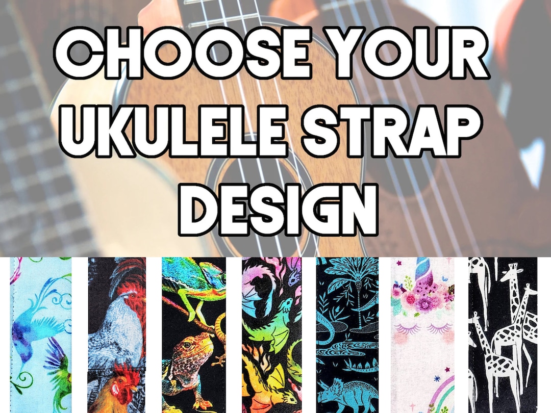 Ukulele Strap Your Choice Ukulele Strap Double Padded Universal Ukulele