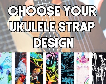 Ukelele Strap - Uw keuze Ukelele Strap - Double Padded Universal Ukulele Strap