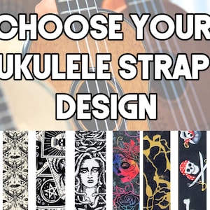 Ukulele Strap - Your Choice Ukulele Strap - Double Padded Universal Ukulele Strap