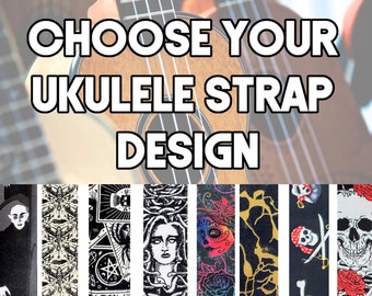 Ukulele Strap - Your Choice Ukulele Strap - Double Padded Universal Ukulele Strap