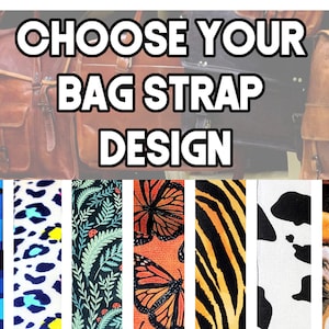 Cross Body Wählen Sie Ihr Design Gitarrenstil Taschengurt - Benutzerdefinierte Hardwarefarbe - Einstellbar - Doppelt Gepolstert-Durable-
